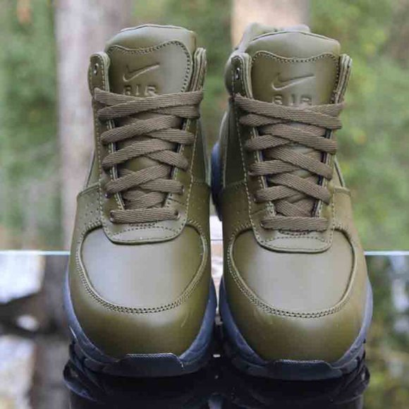 Nike Air Max Goadome Size 7Y Olive Green Canvas - Picture 7 of 15